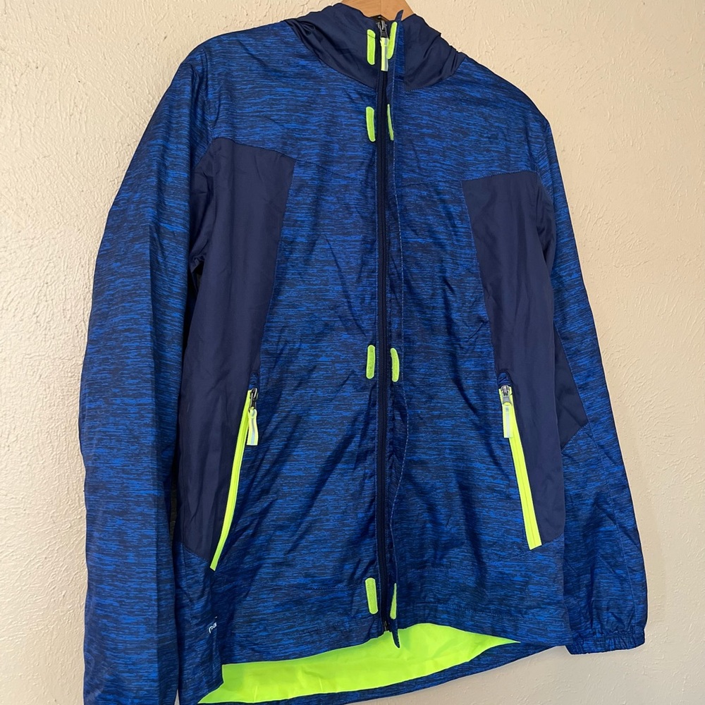 Champion Blue,Neon Windbreaker